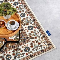 THE RUGS Villeroy & Boch Domenique Rug - Indoor Outdoor Flat Weave UV Resistant in Brown - Size: 160 cm x 235 cm - thumbnail 5