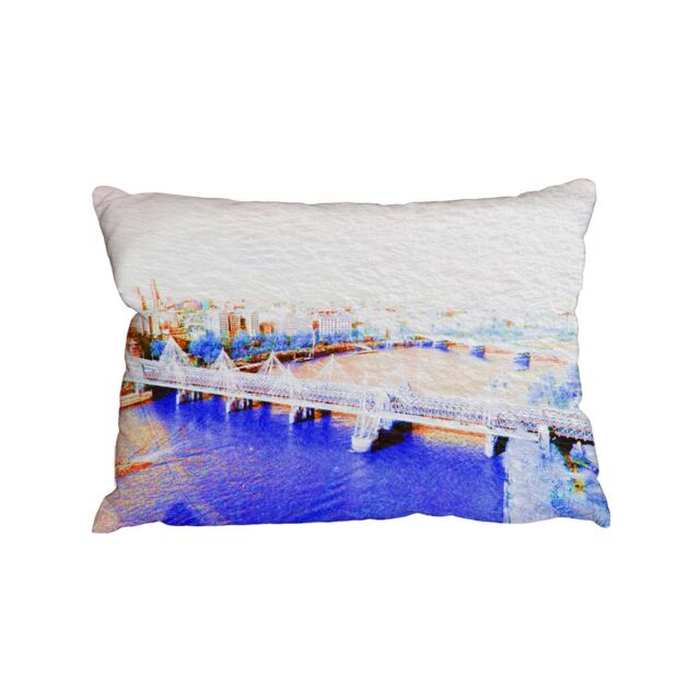Benjamin Tate Design Cushions - LONDON EYE VEIW blue (Cushion)