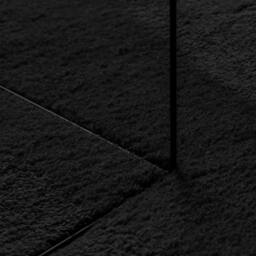 Berkfield Home Rug HUARTE Short Pile Soft & Washable Black √ò 120 cm - Size: Medium - thumbnail 8