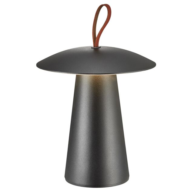Nordlux Modern Outdoor Table Battery Light Black Aluminium Intergrated LED Touch Dimmer - Battery, IP54 - image 1