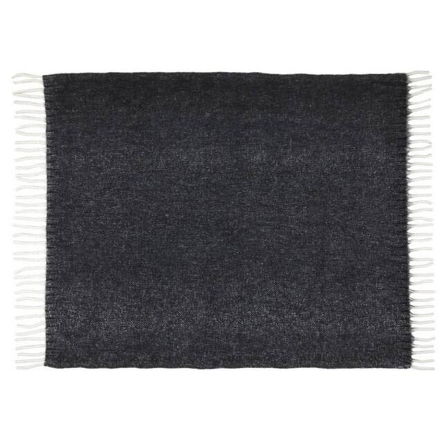 Floso Dolly Polyester Blanket in Black - image 1