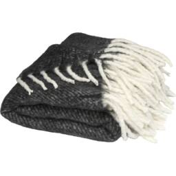 Floso Dolly Polyester Blanket in Black - thumbnail 4