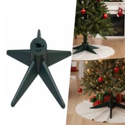 Pegdev Artificial Christmas Tree Stand with 5 Legs & 3 Adjustable Clamps in Green - thumbnail 5