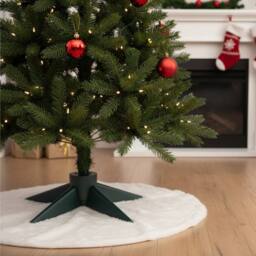 Pegdev Artificial Christmas Tree Stand with 5 Legs & 3 Adjustable Clamps in Green - thumbnail 4
