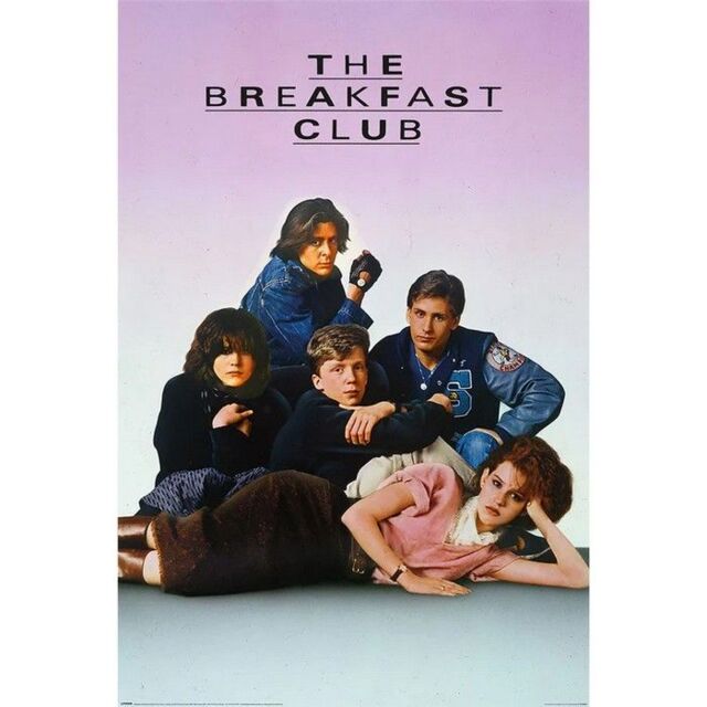 The Breakfast Club One Sheet Poster in Purple - image 1