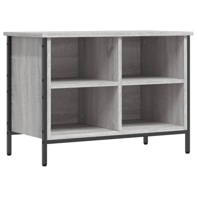 Berkfield Home Shoe Cabinet Grey Sonoma 69x35x50 cm Engineered Wood - Size: 69 x 35 x 50 cm - image 1