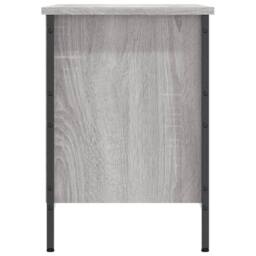 Berkfield Home Shoe Cabinet Grey Sonoma 69x35x50 cm Engineered Wood - Size: 69 x 35 x 50 cm - thumbnail 5