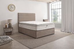 Hargreave & Flynn The Kingsway 3000 Pillowtop Mattress. Luxurious Comfort & Exceptional Support in White - Size: King - thumbnail 2