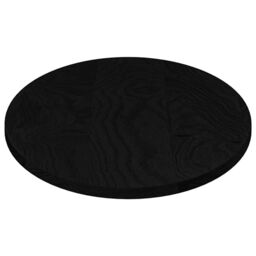 Berkfield Home Table Top Dark Brown 100x50x2 cm Solid Wood Oak Oval - Size: 100 x 50 x 2 cm - thumbnail 6