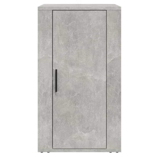 Berkfield Home Sideboard Concrete Grey 40x33x70 cm Engineered Wood - Size: 40 x 33 x 70 cm - image 1
