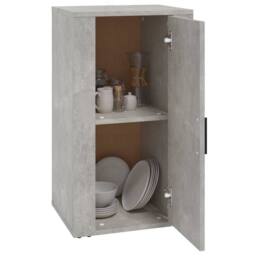 Berkfield Home Sideboard Concrete Grey 40x33x70 cm Engineered Wood - Size: 40 x 33 x 70 cm - thumbnail 8