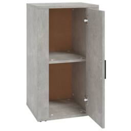 Berkfield Home Sideboard Concrete Grey 40x33x70 cm Engineered Wood - Size: 40 x 33 x 70 cm - thumbnail 4
