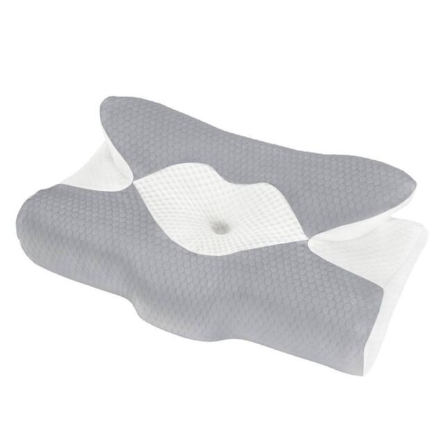 Lavio Orthopedic Neck Pillow Memory Foam Cervical Support Pillow Pain Relief in White - image 1