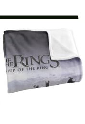 Warner Brothers Lord Of The Rings Officially Licensed Silky Touch Super Soft Throw Blanket 152 x 127 cm in White - thumbnail 3