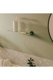 Cosmic Bathroom Shelf Organizer Glass Chrome 10kg resistance Start Collection in Grey - thumbnail 5