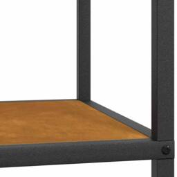 Berkfield Home Kitchen Storage Shelf with Storage Rusty Weathering steel in Brown - thumbnail 9