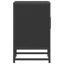 Berkfield Home Elegant Bedside Cabinets 2 pcs Black 40x31x50 cm Engineered Wood - Size: 40 x 31 x 50 cm - thumbnail 7