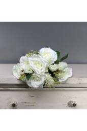 KDMD Tintagel Rose Bush Cream White - thumbnail 2