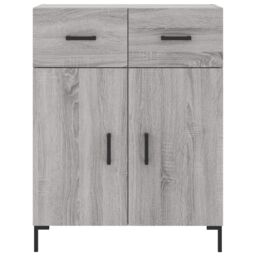 Berkfield Home Sideboard Grey Sonoma 69.5x34x90 cm Engineered Wood - thumbnail 6