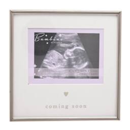 Bambino by Juliana Silver Baby Scan Frame Coming Soon - thumbnail 2