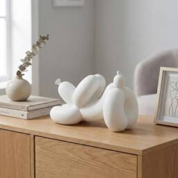 Garden Greatness Maison Blanc Balloon Dog Sculpture - Size: 1 Pack - thumbnail 2
