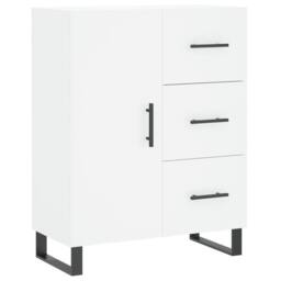 Berkfield Home Highboard White 69.5x34x180 cm Engineered Wood - thumbnail 7