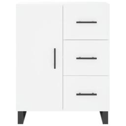 Berkfield Home Highboard White 69.5x34x180 cm Engineered Wood - thumbnail 8