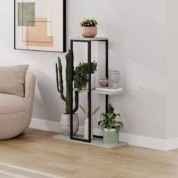 Decortie Vetra' Modern Shelf Shelving Unit Display Stand in Green - Size: 1 Pack - thumbnail 5