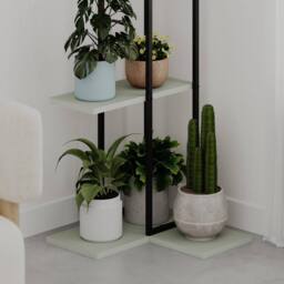Decortie Vetra' Modern Shelf Shelving Unit Display Stand in Green - Size: 1 Pack - thumbnail 7