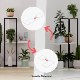 Decortie Vetra' Modern Shelf Shelving Unit Display Stand in Green - Size: 1 Pack - thumbnail 9