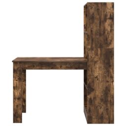 Berkfield Home Smoked oak 122 x 67 x 145 cm Engineered wood & Particle board in Brown - thumbnail 4