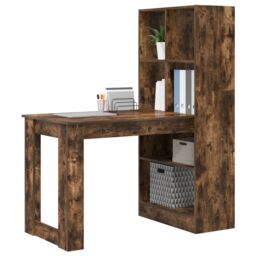 Berkfield Home Smoked oak 122 x 67 x 145 cm Engineered wood & Particle board in Brown - thumbnail 3