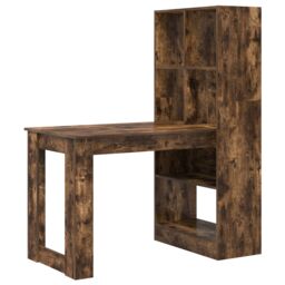 Berkfield Home Smoked oak 122 x 67 x 145 cm Engineered wood & Particle board in Brown - thumbnail 2