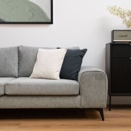 Abakus Direct Venice 3 Seater Sofa with Deep Seats & Extra-wide Padded Arms Available in Grey - thumbnail 3