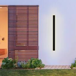 Harper Living 22 Watts LED Wall Light, IP54 Weatherproof, Dark Grey Finish, Indoor/Outdoor 102.5cm Height, 3000K - thumbnail 3