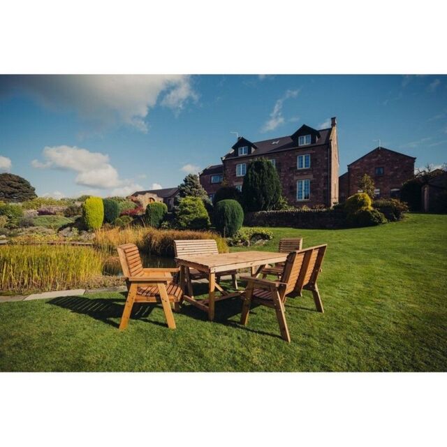 Churnet Valley Garden Furniture Ltd Valley Set 2XC 2XB Set - Min. Assembly Required - Set of Cushions Inc in Brown - image 1