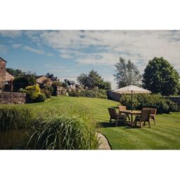 Churnet Valley Garden Furniture Ltd Valley Set 2XC 2XB Set - Min. Assembly Required - Set of Cushions Inc in Brown - thumbnail 2