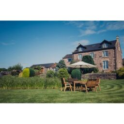Churnet Valley Garden Furniture Ltd Valley Set 2XC 2XB Set - Min. Assembly Required - Set of Cushions Inc in Brown - thumbnail 4