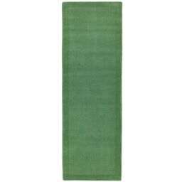 The Rug Shop UK Handmade Luxurious Modern Plain Wool Easy To Clean Area Rug in Dark Green - Size: 200 cm x 290 cm - thumbnail 7