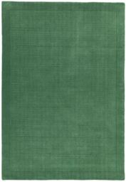The Rug Shop UK Handmade Luxurious Modern Plain Wool Easy To Clean Area Rug in Dark Green - Size: 200 cm x 290 cm - thumbnail 6