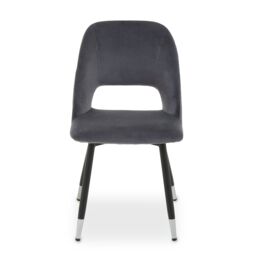 Orsina Warren Dining Chair in Grey - thumbnail 1