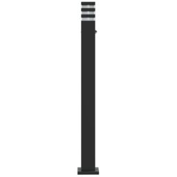 Berkfield Home Outdoor Floor Lamps with Sensors 3pcs Black 110 cm Aluminium - thumbnail 5