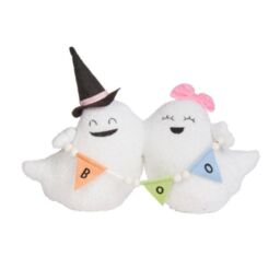 Garden Greatness Cute Halloween Love Boos Plush Ghosts in White - Size: 1 Pack - thumbnail 2