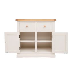 Cabinet Bits Castelli Off-White 2 Drawer 2 Door Sideboard Wood Knob - thumbnail 5