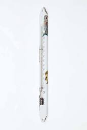 Homescapes Outdoor Thermometer with Woodland Animal Design in White - thumbnail 5