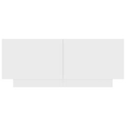 Berkfield Home Decorative Bedside Cabinet White 100x35x40 cm Engineered Wood - Size: 100 x 35 x 40 cm - thumbnail 5