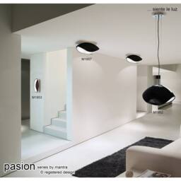 Netlighting Pasion Rectangular Pendant 3 Light E27 Gloss BlackPolished Chrome in Black - thumbnail 3