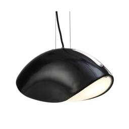 Netlighting Pasion Rectangular Pendant 3 Light E27 Gloss BlackPolished Chrome in Black - thumbnail 6