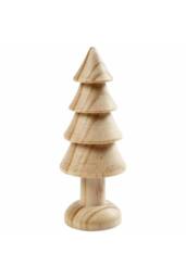 KDMD Pine Christmas Tree 10cm 3 Pack in Brown