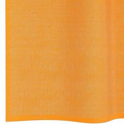 Berkfield Home Voile Curtains with Grommets 2 pcs Orange 140x175 cm - thumbnail 6